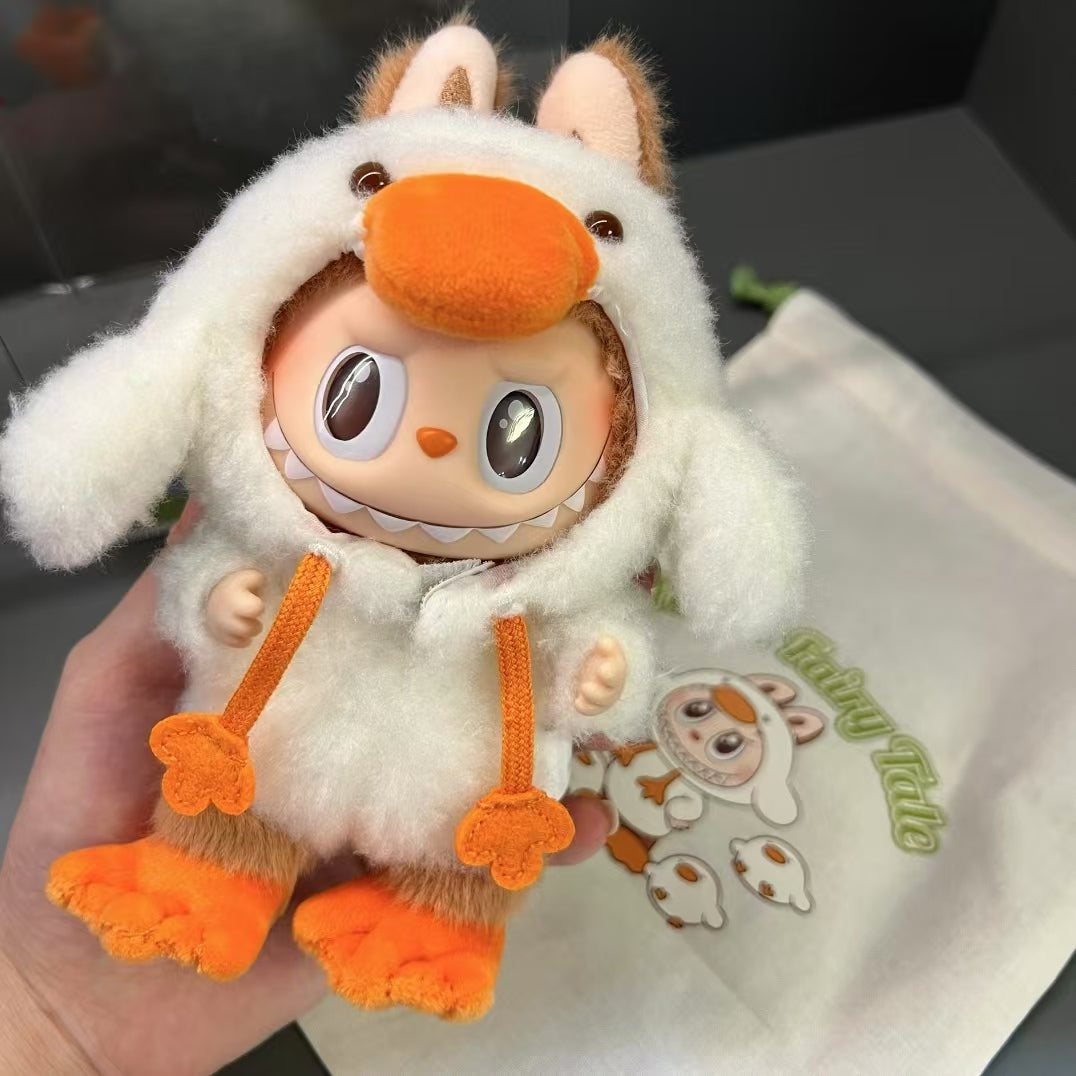 labubu the monsters Forest Fairy Tale Series Vinyl Plush Doll DUCK