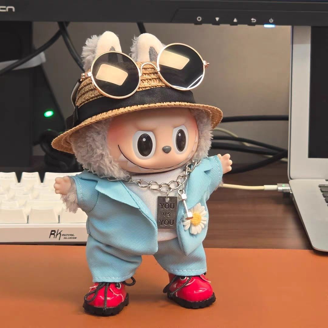 G-Dragon's same style labubu doll clothes（No doll）labubu clothes