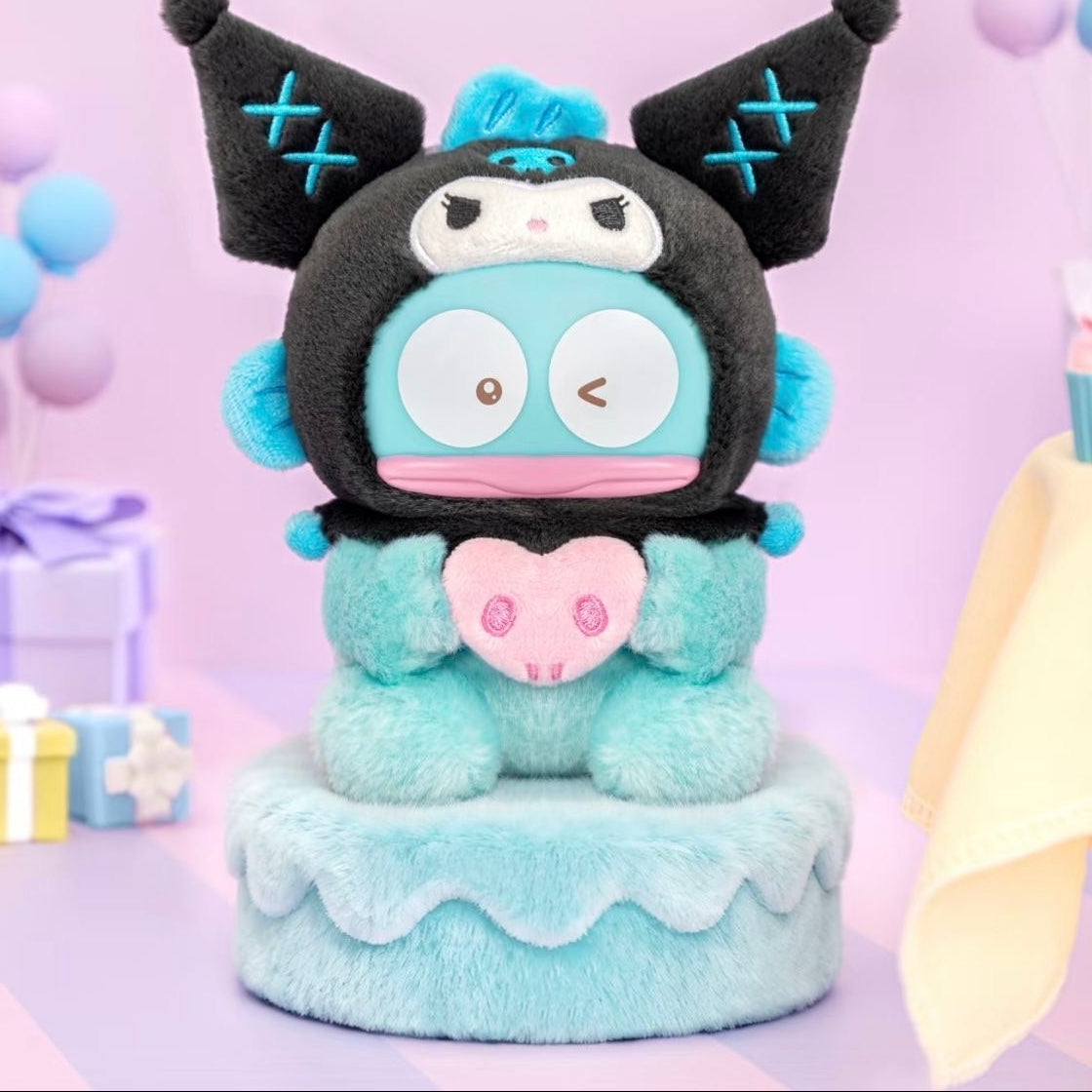 SRO Kuromi Party Series Plush Pendant Dolls, Blind Box