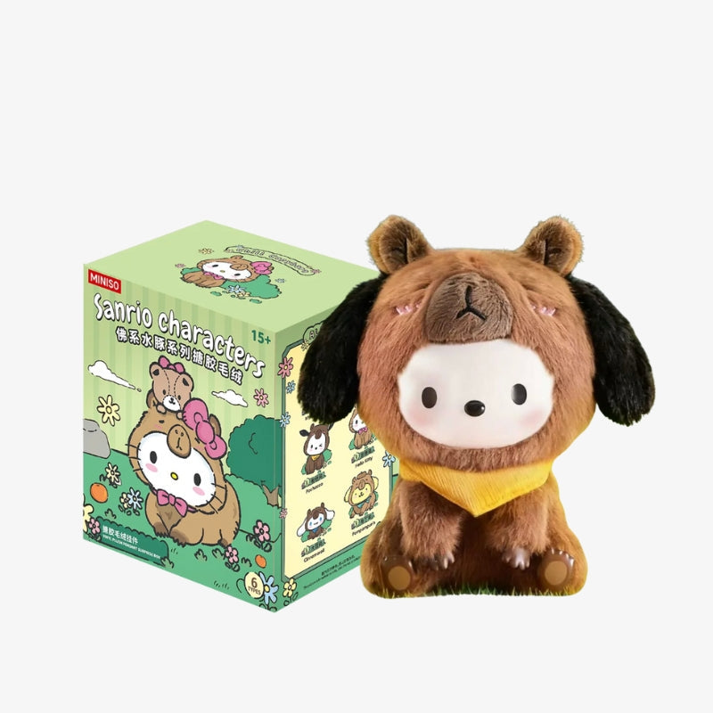 MINISO Sanrio Capybara Zen Series Vinyl Plush Blind Box