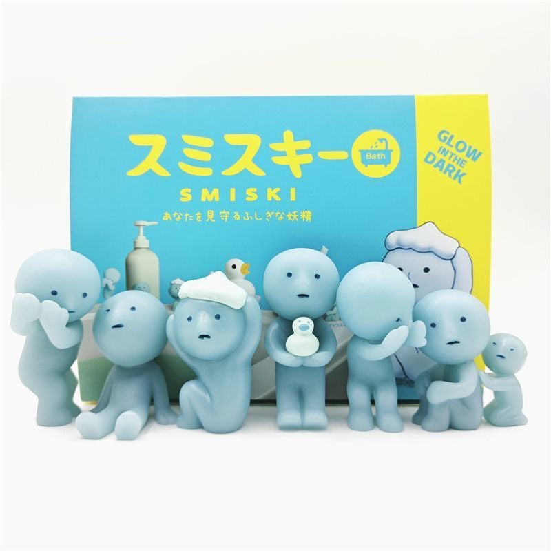 Smiski Bath Series Figures, Blind Box