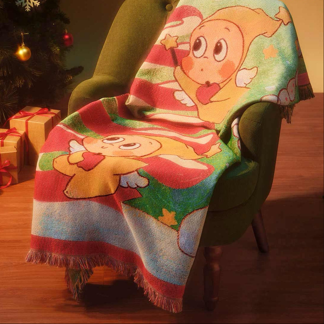Apple of My Eye Series - Twinkle Twinkle Throw Blanket