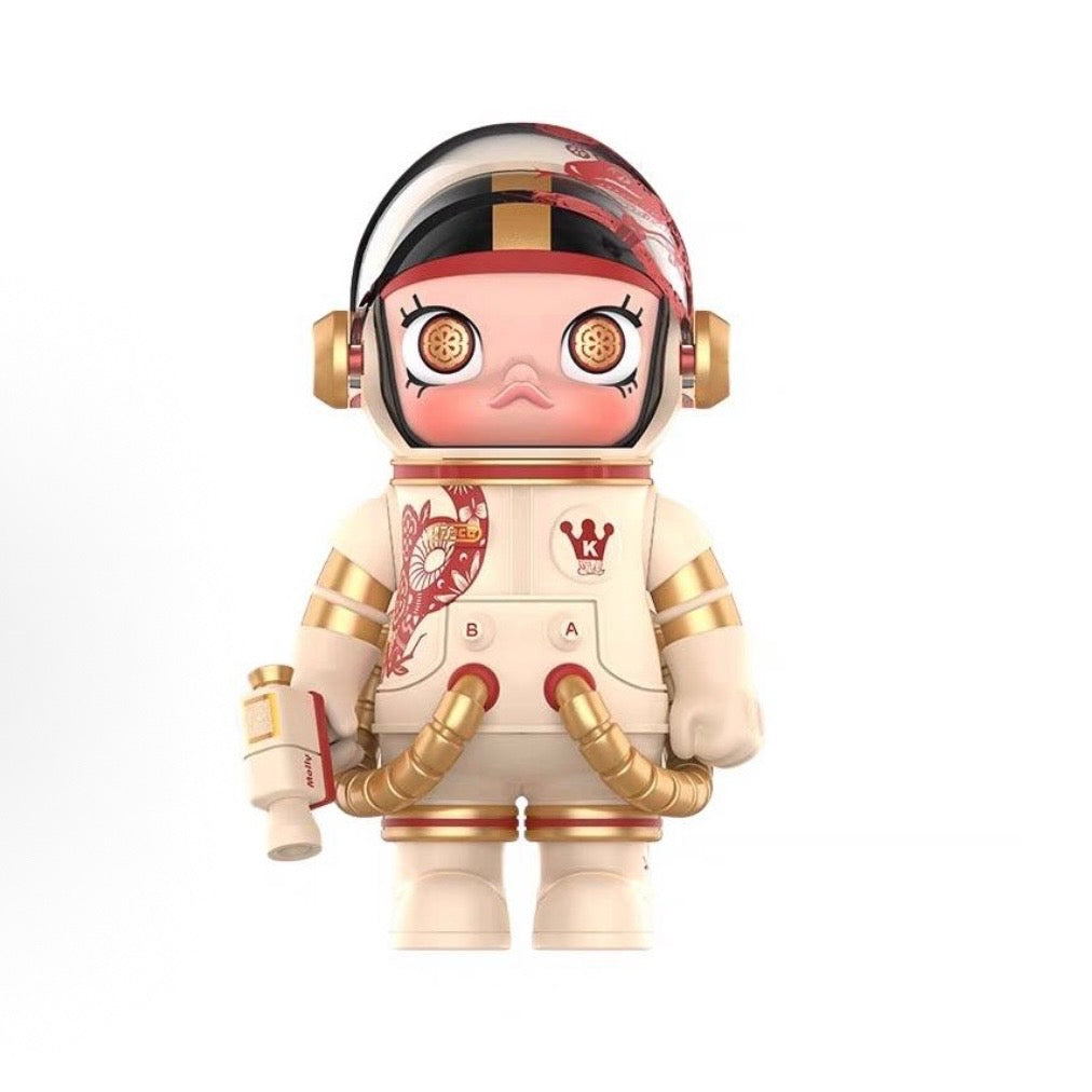 POPMART SPACE MOLLY Snake Year Zodiac Limited Edition Figurine 100%