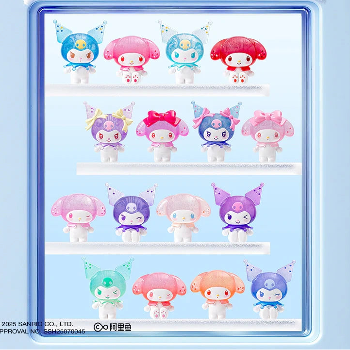 TOP TOY MY MELODY&KUROMI Ramune-Style Mini Figures Surprise Blind Bags