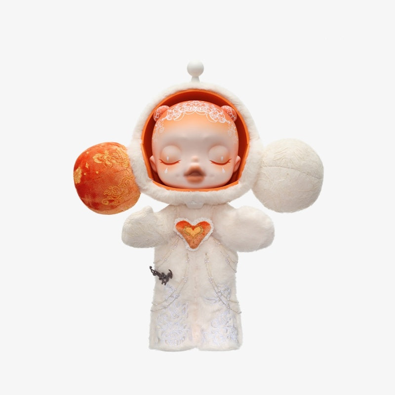 MEGA α SKULLPANDA 400% White Moon