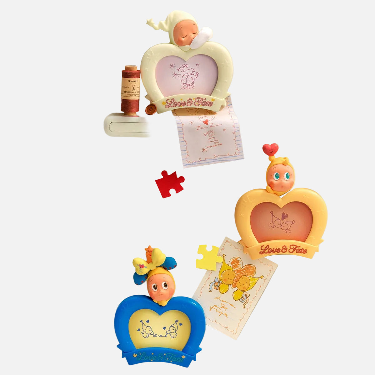 POP MART Twinkle Twinkle Crush On You Series Photo Frame Fridge Magnet Blind Box (PRE-ORDER)