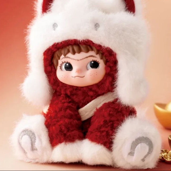 WAKUKU Snowy Lucky Hooves Series Plush New Year Limited Edition Hanging Card (PRE-ORDER)