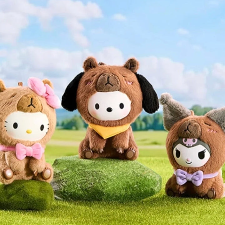 MINISO Sanrio Capybara Zen Series Vinyl Plush Blind Box