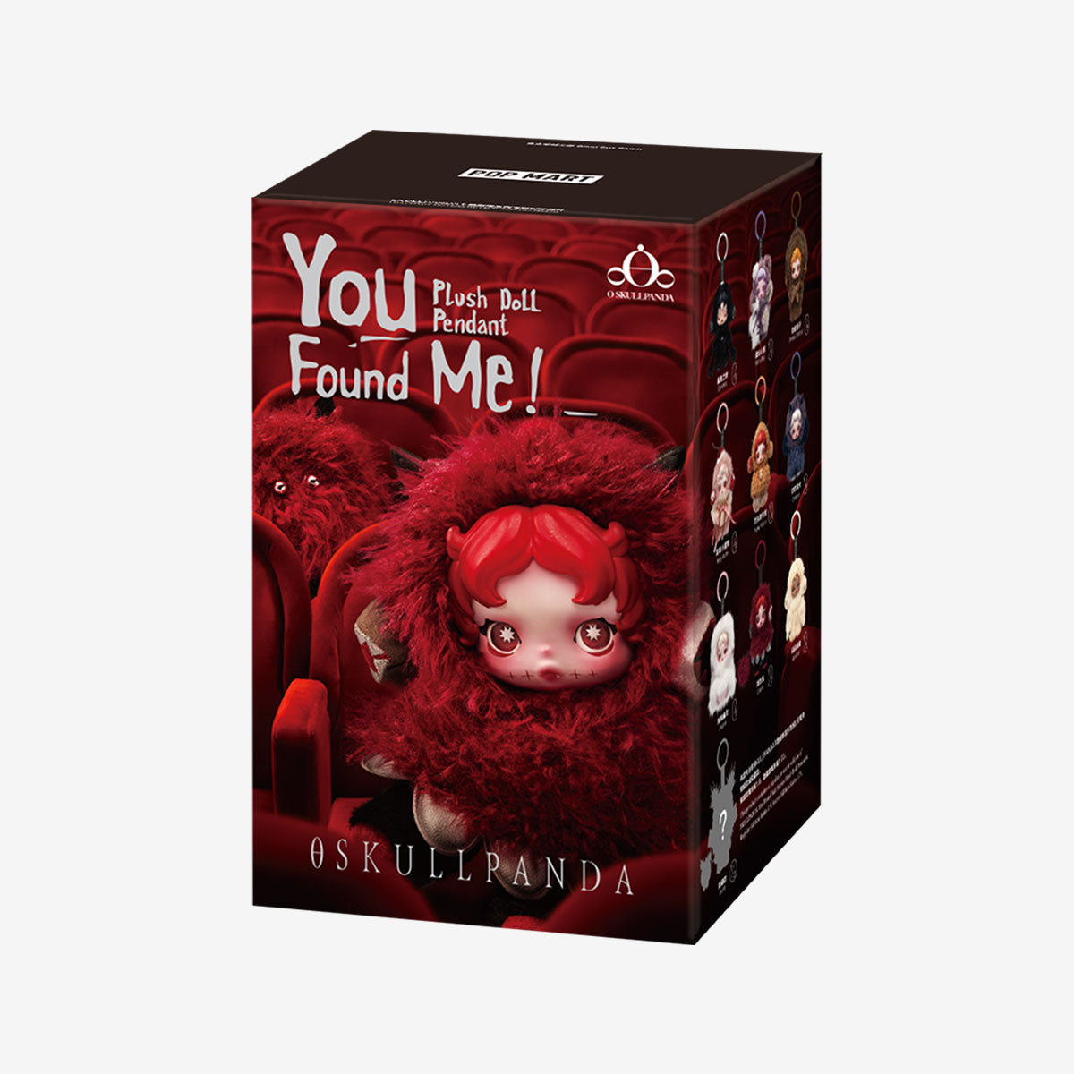 SKULLPANDA You Found Me Series Plush Doll Pendant Pop Mart Blind Box