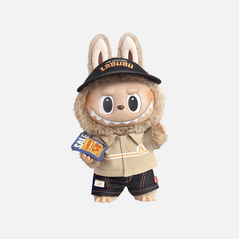 POPMART THE MONSTER-THE Naughty Cashier Vinyl plush toys labubu