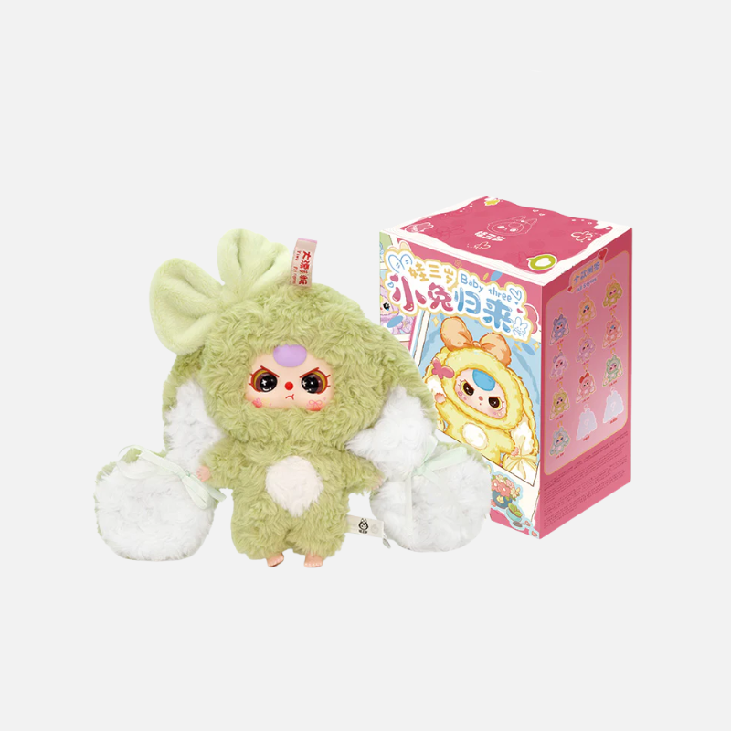 Baby Three-Bunny Return Series Plush Dolls. Blind Box