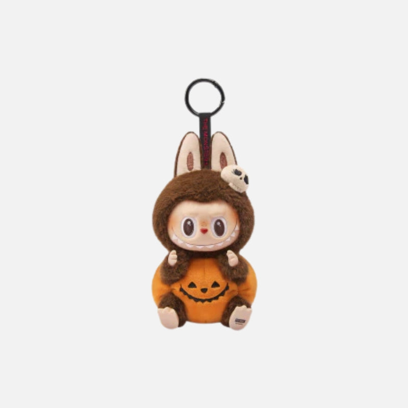 LABUBU Happy Halloween Party Series-Sitting Pumpkin Vinyl Plush Pendant