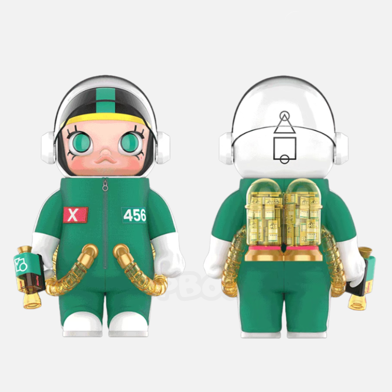 POPMART MEGA SPACE MOLLY 400% + Action Figure Squid Game Set