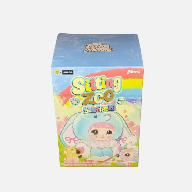 Hi toy Nommi Sitting Zoo Vinyl plush pendant blind box