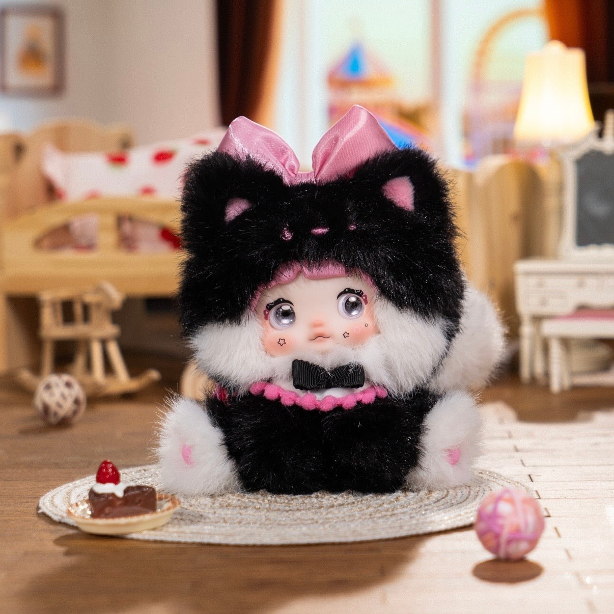 Hi toy Nommi Sitting Zoo Vinyl plush pendant blind box