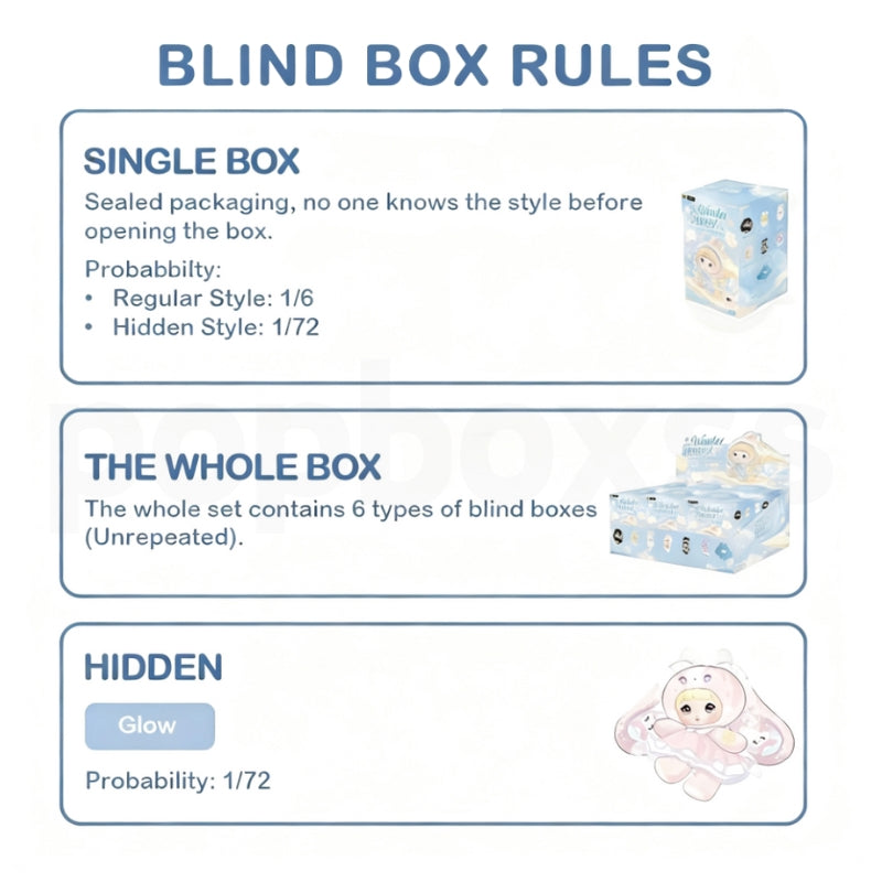 NOMMI Weather forecast Blind box