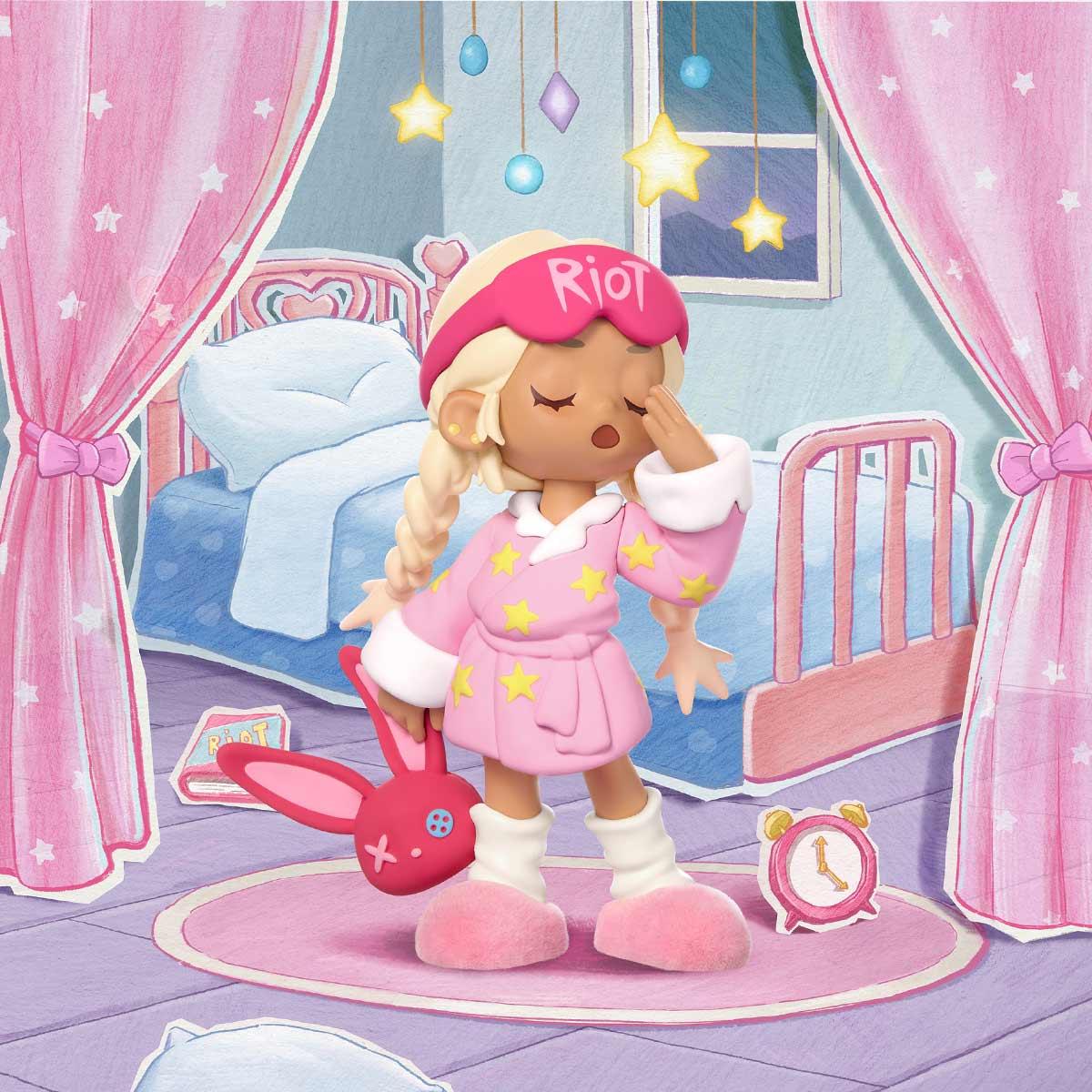 Lil Peach Riot Sleepover Series Figures, Blind Box