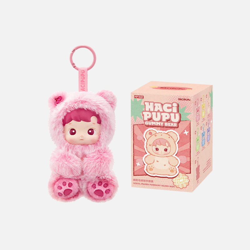 HACIPUPU Gummy Bear Series-Vinyl Plush Pendant Blind Box