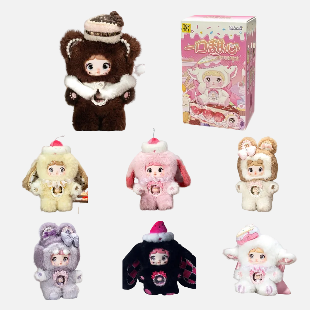Nommi A Bite of Sweetness Series Plush Dolls. Blind Box