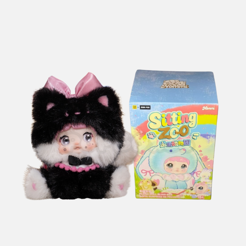 Hi toy Nommi Sitting Zoo Vinyl plush pendant blind box
