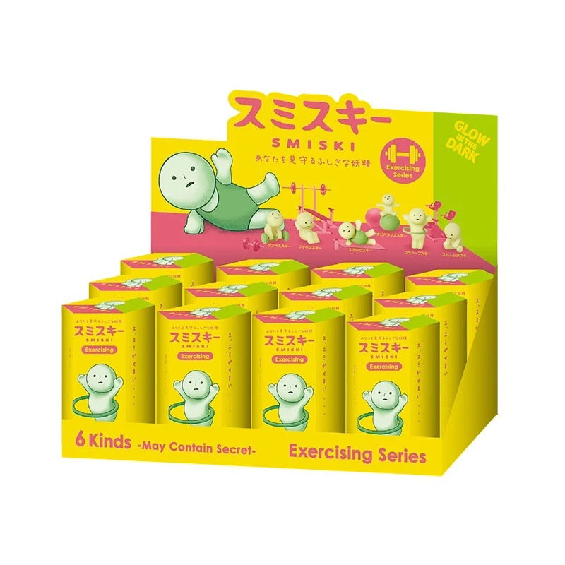 Smiski Exercising Series Figures, Blind Box