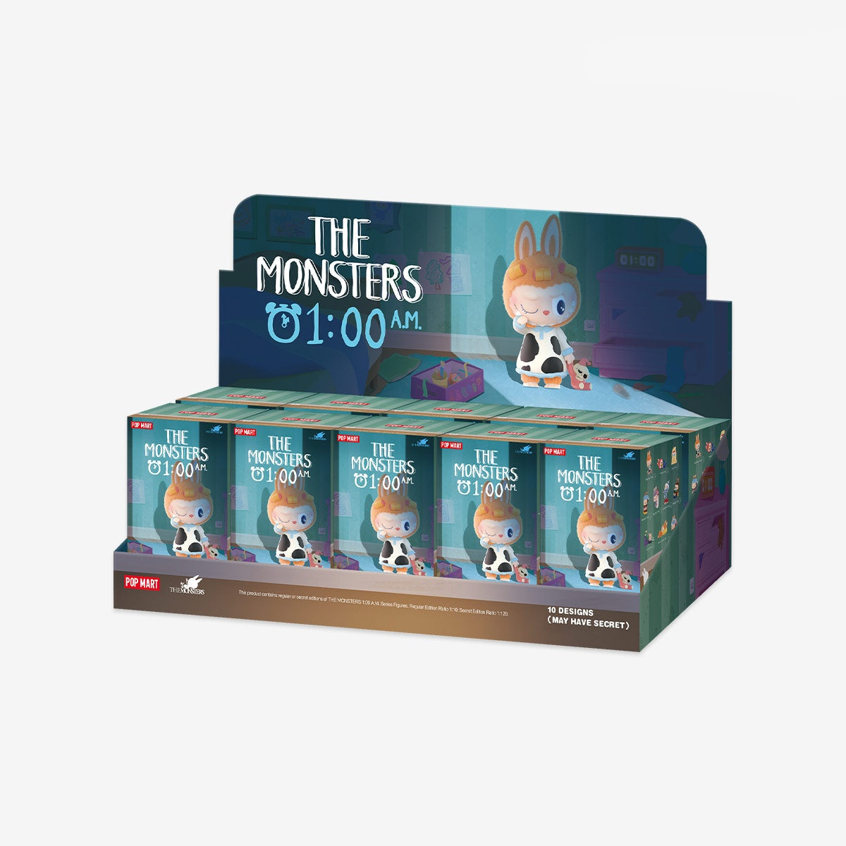 THE MONSTERS LABUBU 1:00 A.M. Series Figures Pop Mart blind boxes