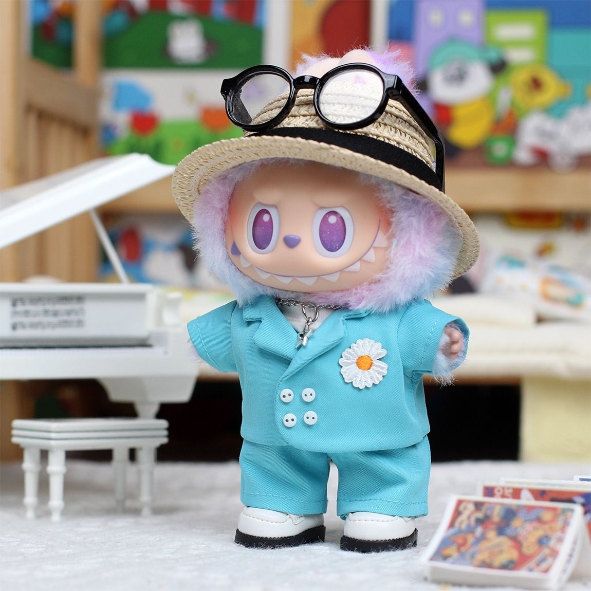 G-Dragon's same style labubu doll clothes（No doll）labubu clothes