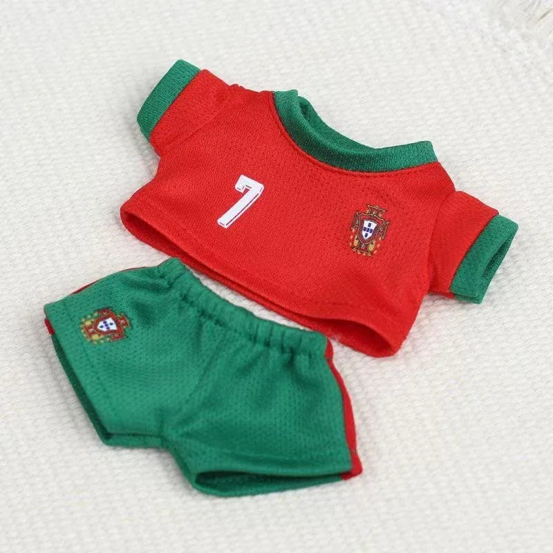 First, second and third generation labubu baby clothes football jersey(No Dolls)labubu clothes - PopNya