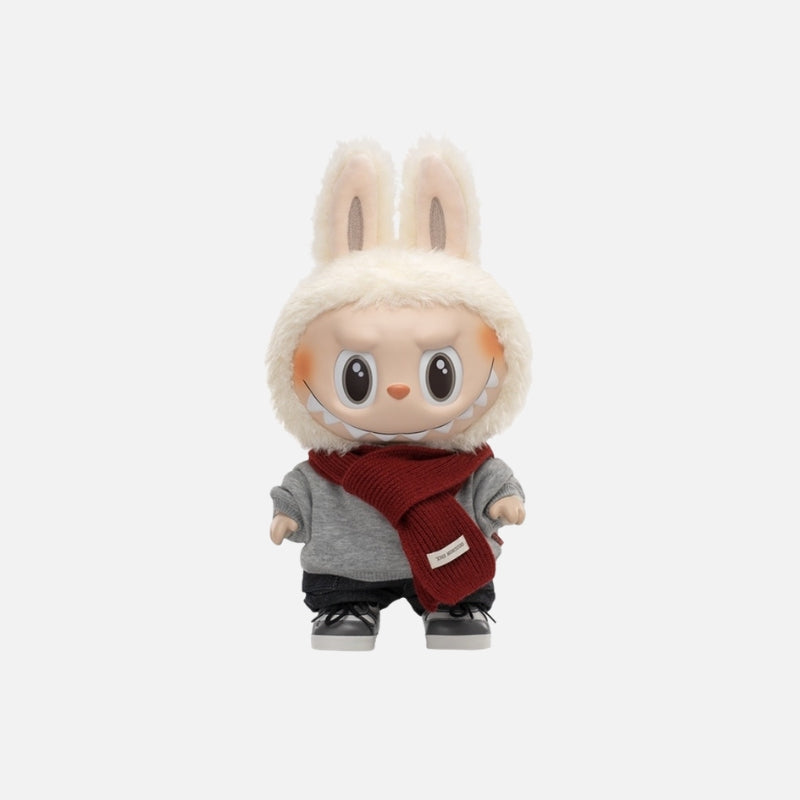 POPMART The monster labubu walk by fortune Vinyl plush toys