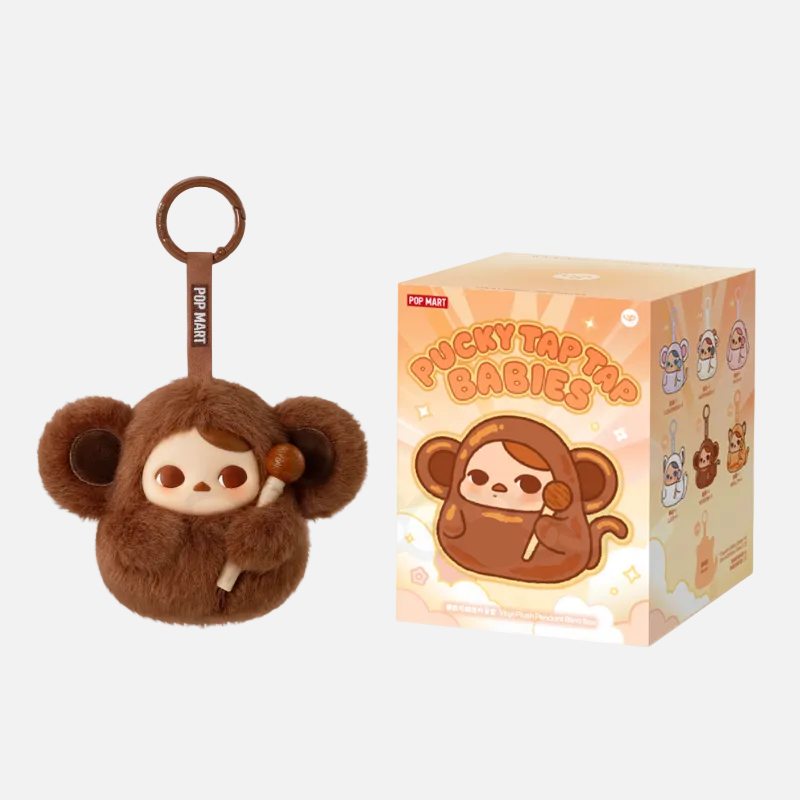 POPMART PUCKY Tap Tap BaBies Vinyl plush pendant blind box