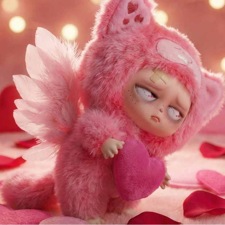 Sleepless Grumpipi My sassy love Vinyl plush pendant Limited to 3000 pieces