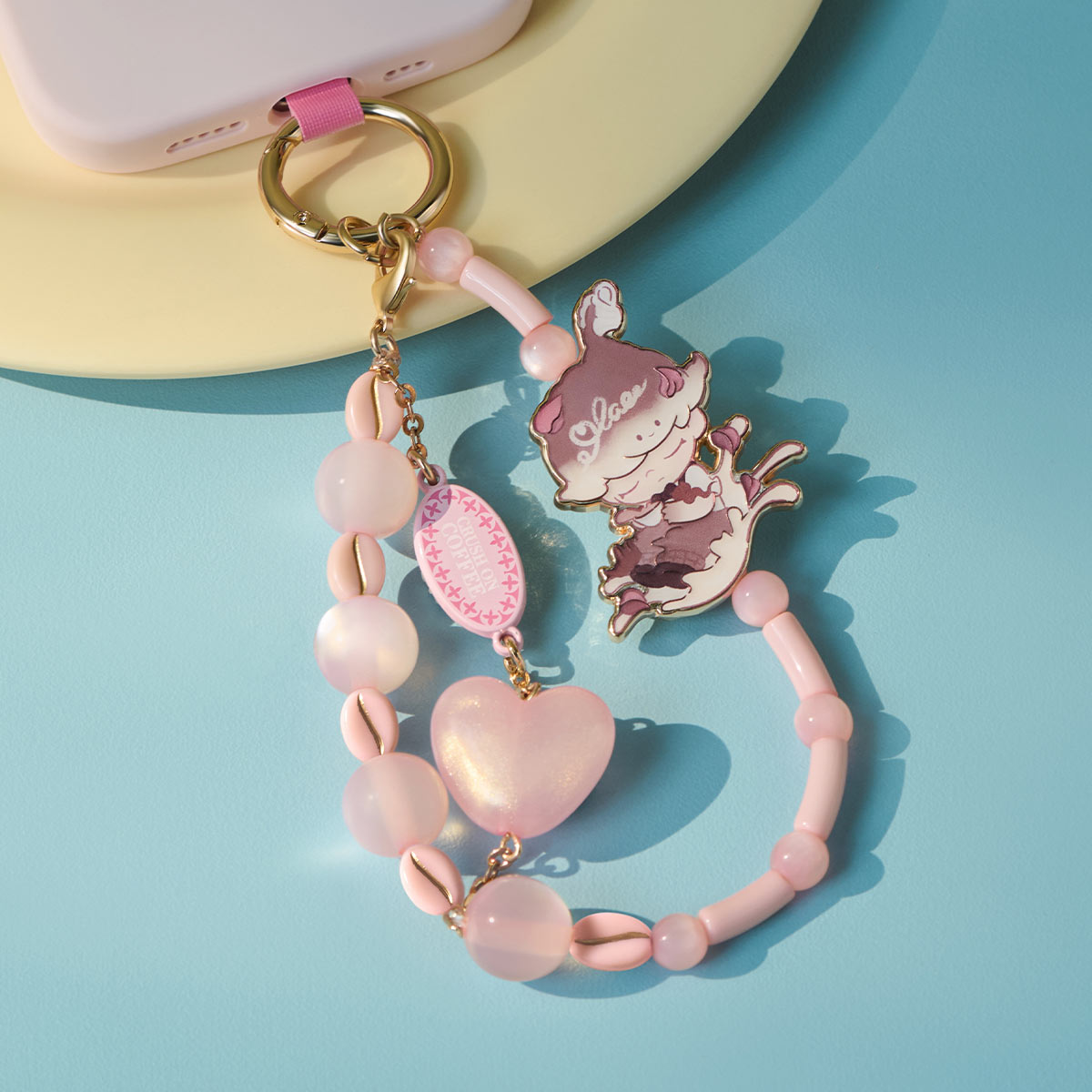 POPMART DIMOO Crush on Coffee Series-Phone Charm Blind Box