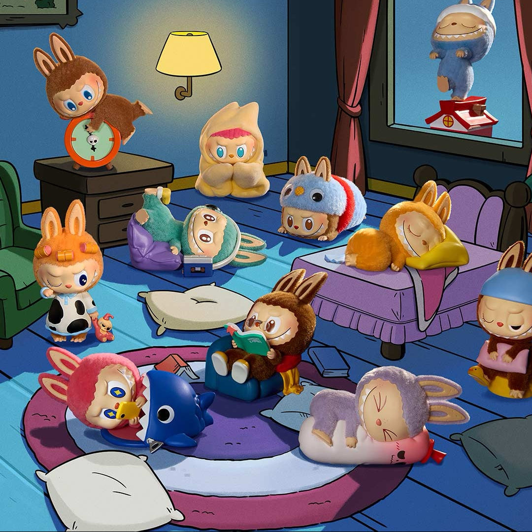 THE MONSTERS LABUBU 1:00 A.M. Series Figures Pop Mart blind boxes