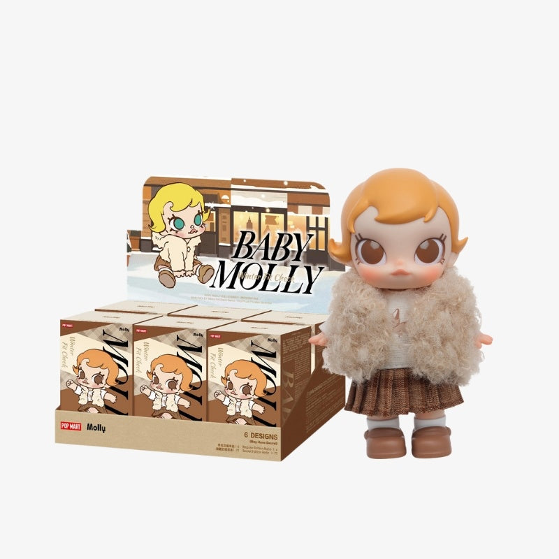 Baby Molly Winter Fit Check Series-Vinyl Plush Pendant Blind Box