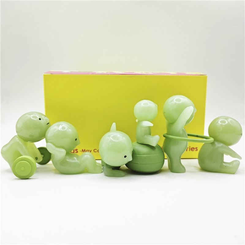 Smiski Exercising Series Figures, Blind Box