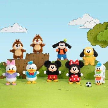 MlCKEY FAMILY Cute Together Keychain Series Plush Blind Box mickey